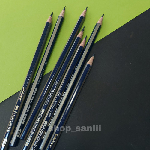 مداد طراحی فابرکستل B6 سری گلد
